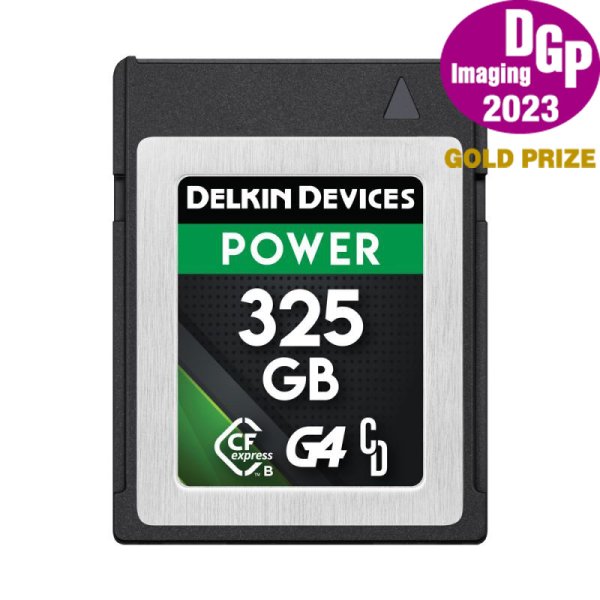 画像1: Delkin 325GB POWER CFexpress Type B G4 メモリーカード