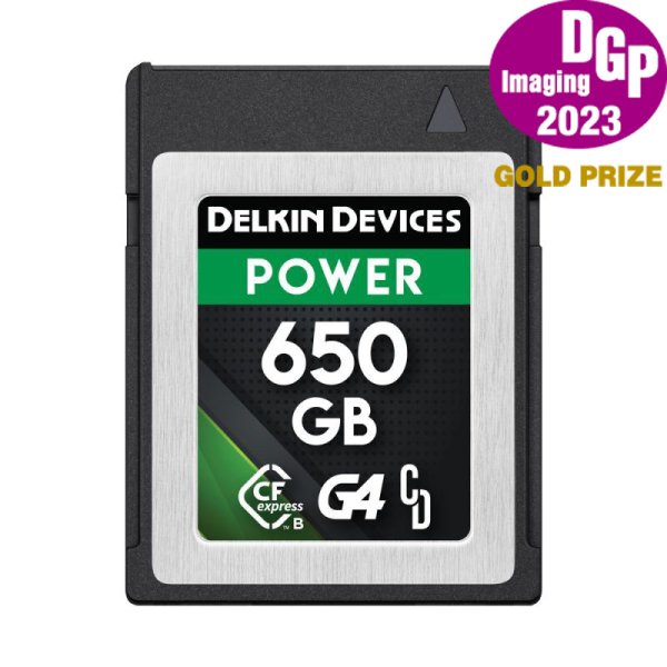 画像1: Delkin 650GB POWER CFexpress Type B G4 メモリーカード