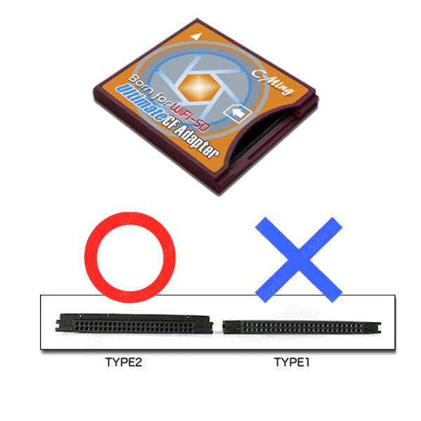 画像5: SD/SD-WiFi/CF変換アダプタ