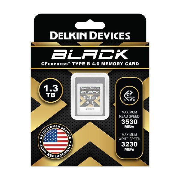 画像2: Delkin 1.3TB BLACK 4.0 CFexpress Type B メモリーカード