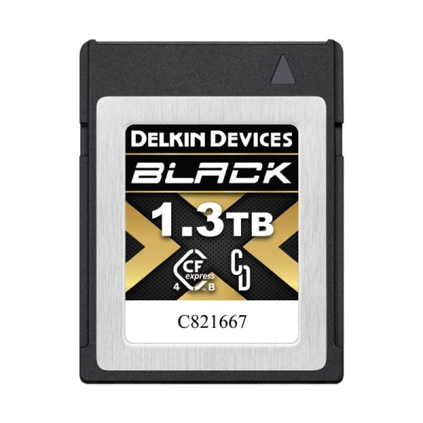 画像1: Delkin 1.3TB BLACK 4.0 CFexpress Type B メモリーカード