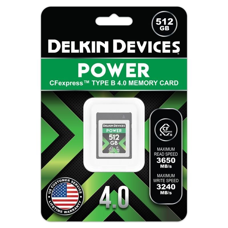画像2: Delkin 512GB POWER 4.0 CFexpress Type B メモリーカード