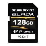 128GB BLACK SDXC UHS-II（U3/V90）メモリーカード