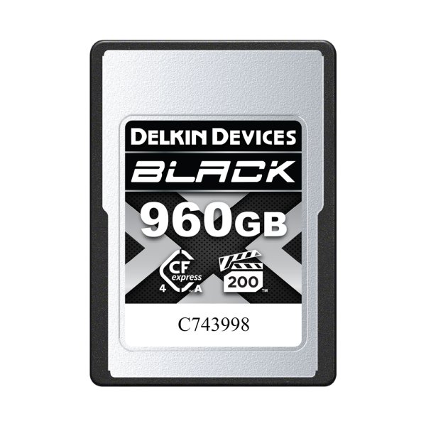 画像1: Delkin 960GB BLACK CFexpress Type A 4.0 VPG200 メモリーカード