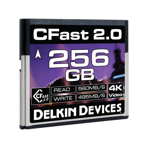 256GB CFast 2.0 シネマメモリーカード