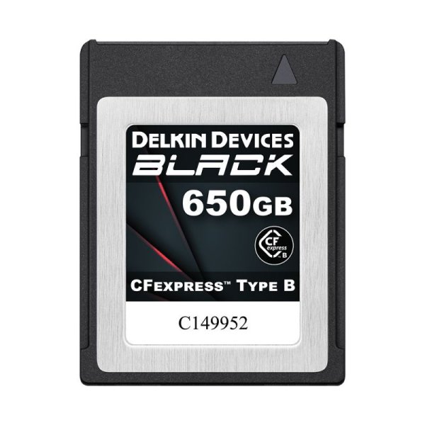 画像1: Delkin 650GB BLACK CFexpress Type B メモリーカード (1)