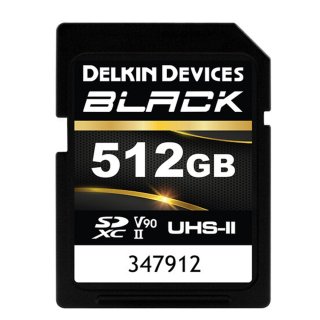 32GB BLACK SDHC UHS-II（U3/V90）メモリーカード - HSG