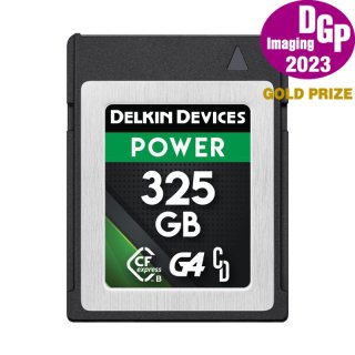 Delkin 325GB BLACK G4 CFexpress Type B メモリーカード,CFexpress 
