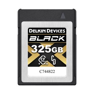 Delkin 325GB BLACK CFexpress Type B メモリーカード - HSG 