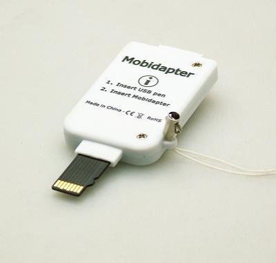 画像2: モビダプター USBメモリー⇒microSD変換アダプタ [SDMB1000]