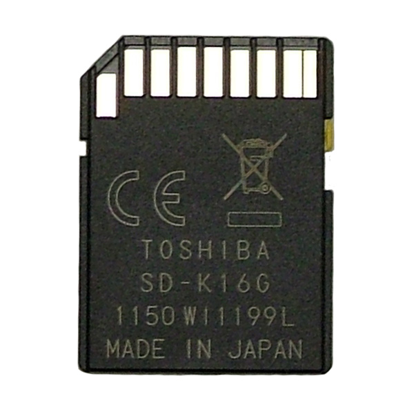 16GB] 東芝日本製 OEM CLASS6 SDHCカード 16GB バルク/ミニケース付